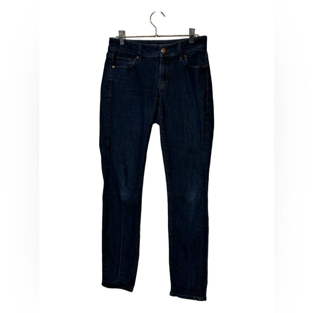 Loft curvy skinny size 4 dark wash jeans